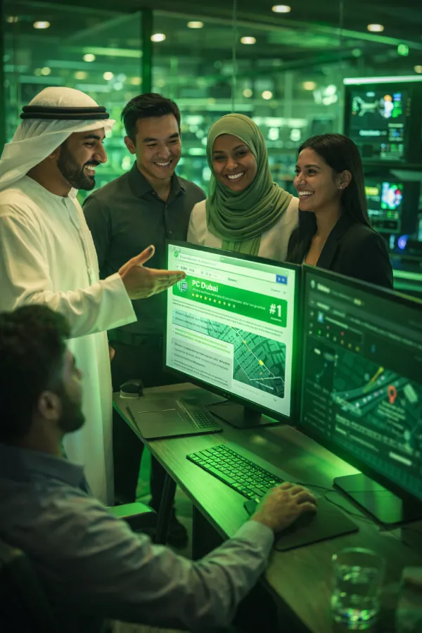 #1 Google Ranking – PC Dubai